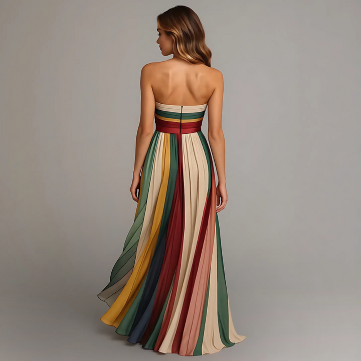 Gina Maxikleid | Figurbetont, Hochwertige Stoffe für Sommer und Abend - 4