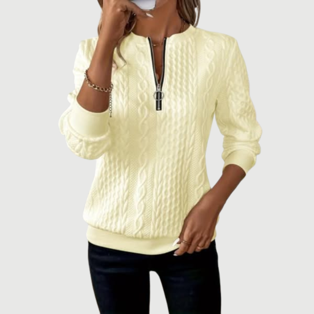 Nora™ | Pullover mit Reiseverschluss