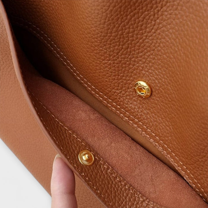 Lora Handtasche Damen | Hochwertiges Leder, Geräumig und Elegant - 4