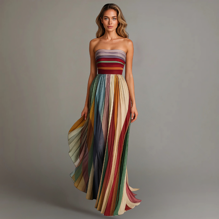 Gina Maxikleid | Figurbetont, Hochwertige Stoffe für Sommer und Abend - 1