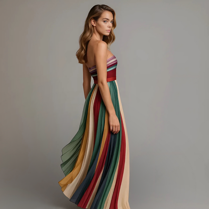 Gina Maxikleid | Figurbetont, Hochwertige Stoffe für Sommer und Abend - 3