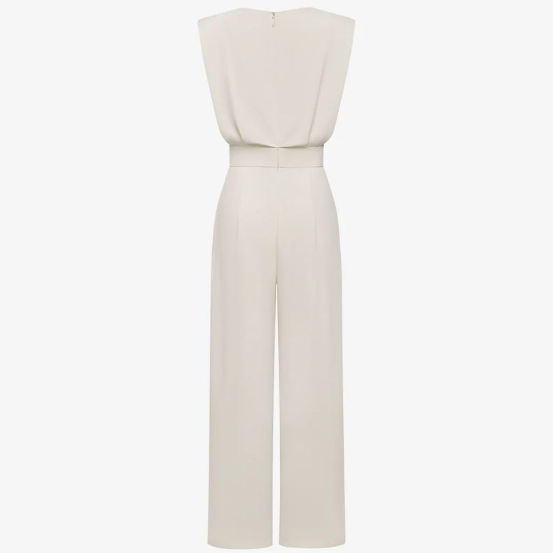 Ariella Jumpsuit Damen | Eleganter Gürtel, Weicher Stoff