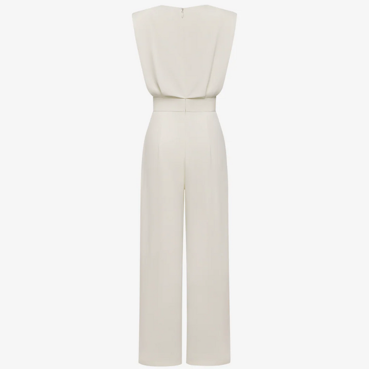 Ariella Jumpsuit Damen | Eleganter Gürtel, Weicher Stoff