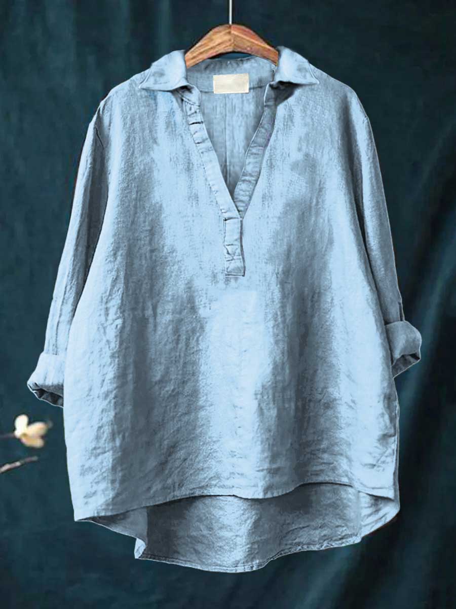 Aurelia Sommerbluse | Leicht, Atmungsaktiv, Elegantes Design