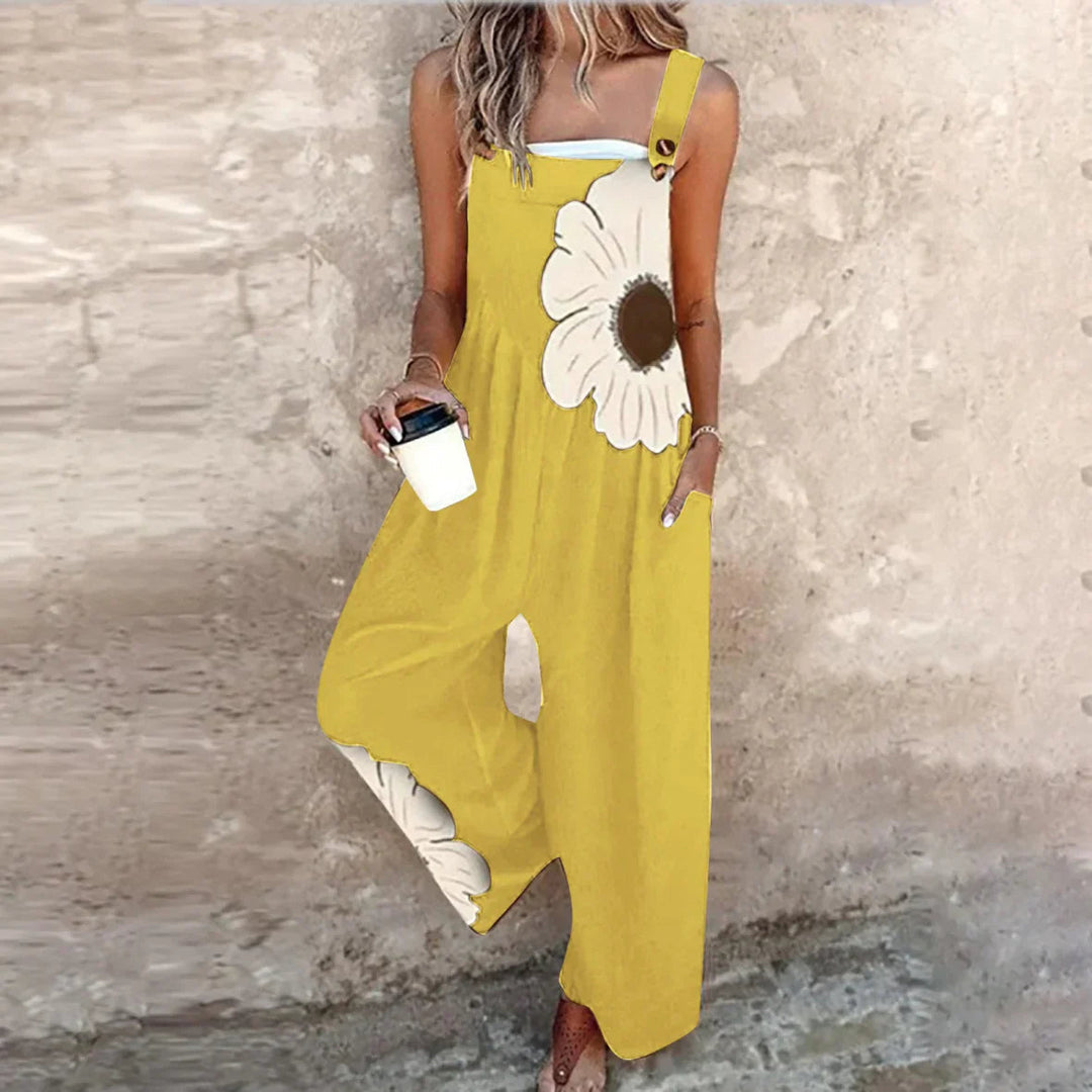 Bella Latzhose Damen | Bequeme Passform, Kreativer Druck