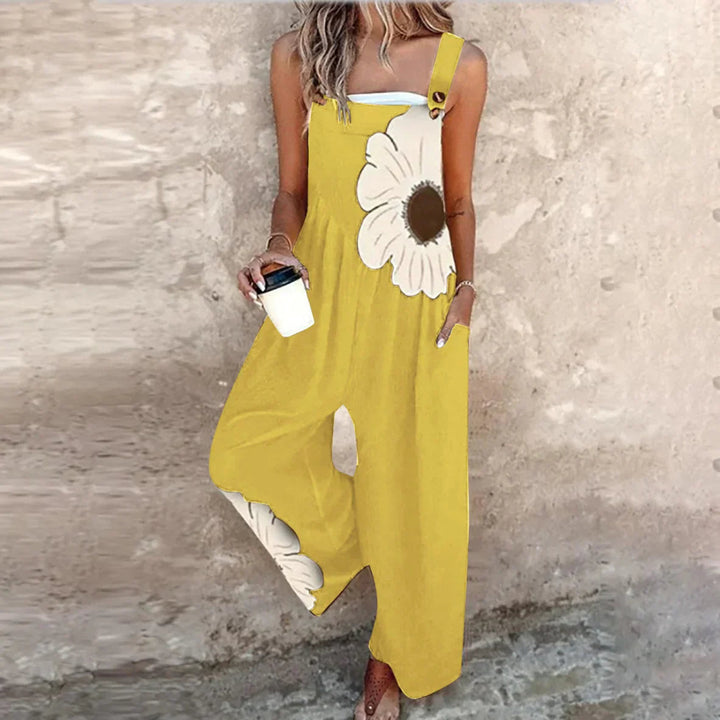 Bella Latzhose Damen | Bequeme Passform, Kreativer Druck