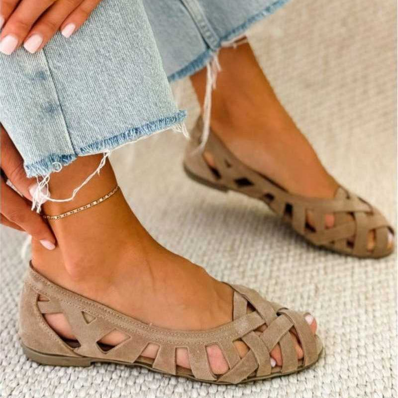 Calia Gewebte Sandalen | Leicht, Atmungsaktiv, Offene Spitze