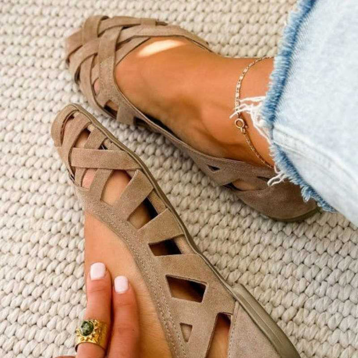 Calia Gewebte Sandalen | Leicht, Atmungsaktiv, Offene Spitze