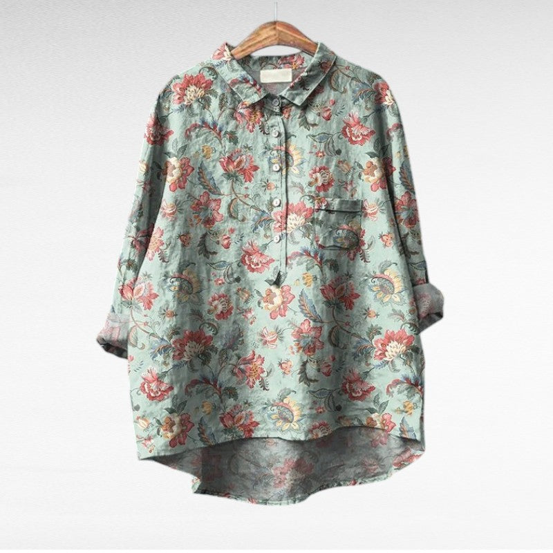 Cleo Bluse | Leicht, Atmungsaktiv, Eleganter Look