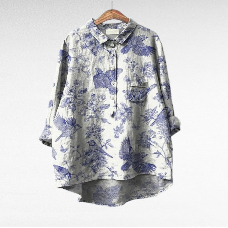 Cleo Bluse | Leicht, Atmungsaktiv, Eleganter Look