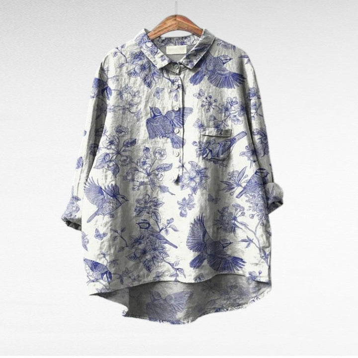 Cleo Bluse | Leicht, Atmungsaktiv, Eleganter Look