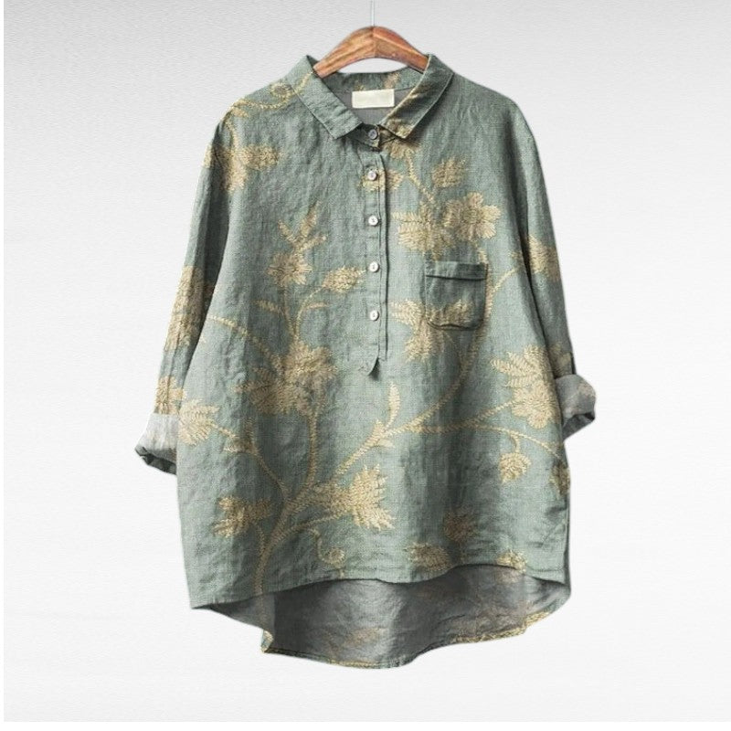 Cleo Bluse | Leicht, Atmungsaktiv, Eleganter Look