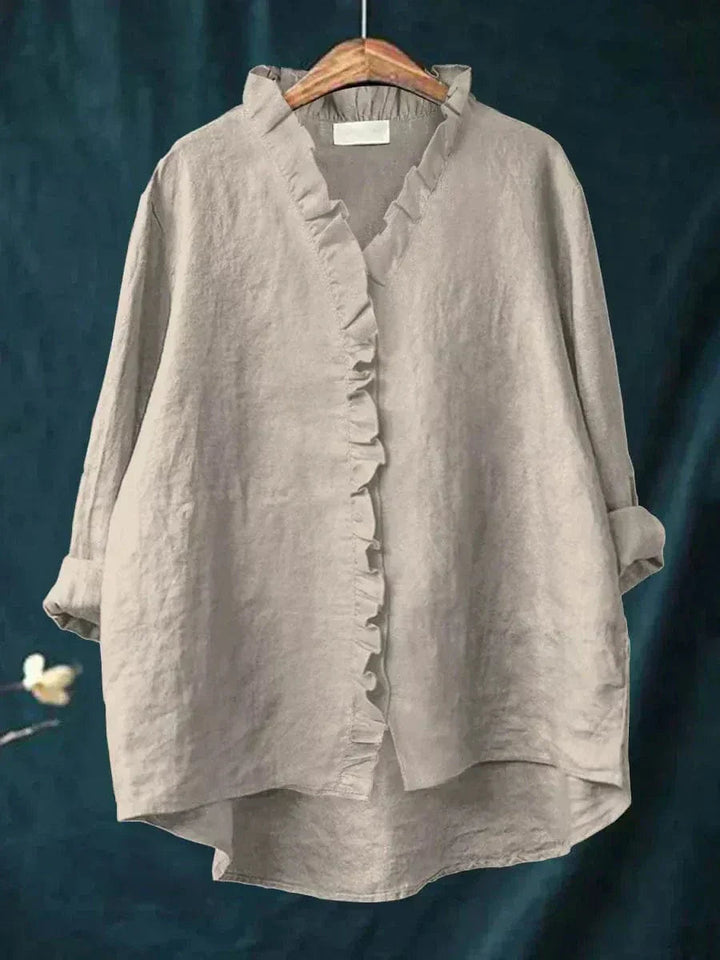Eline Bluse | Leicht, Atmungsaktiv, Kunstvolles Muster