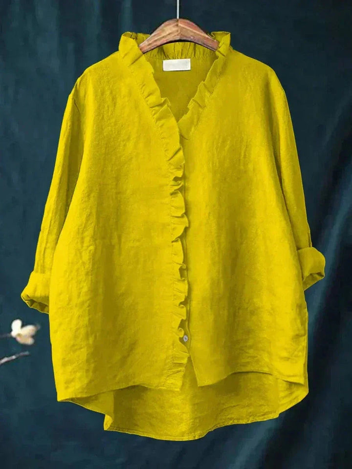 Eline Bluse | Leicht, Atmungsaktiv, Kunstvolles Muster