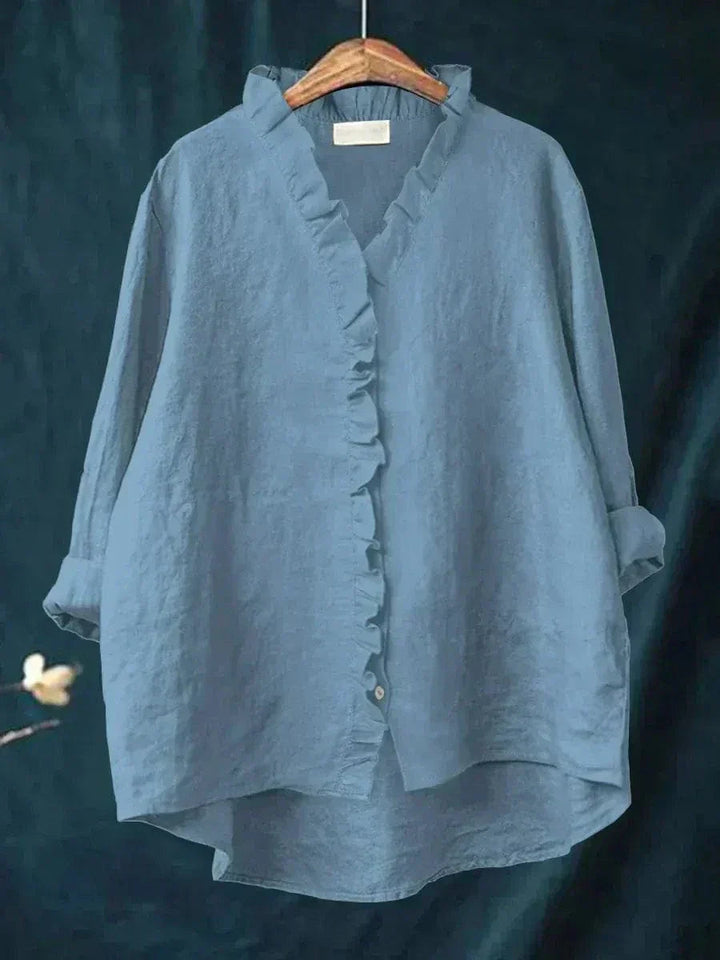 Eline Bluse | Leicht, Atmungsaktiv, Kunstvolles Muster