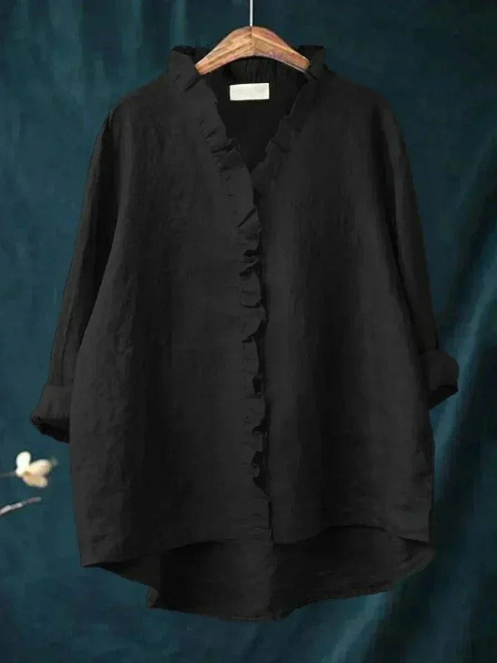 Eline Bluse | Leicht, Atmungsaktiv, Kunstvolles Muster