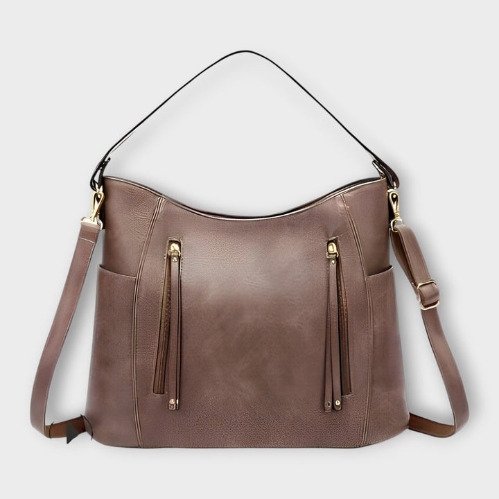 Lora Damenhandtasche | Vintage Leder, Elegant und Praktisch - 3