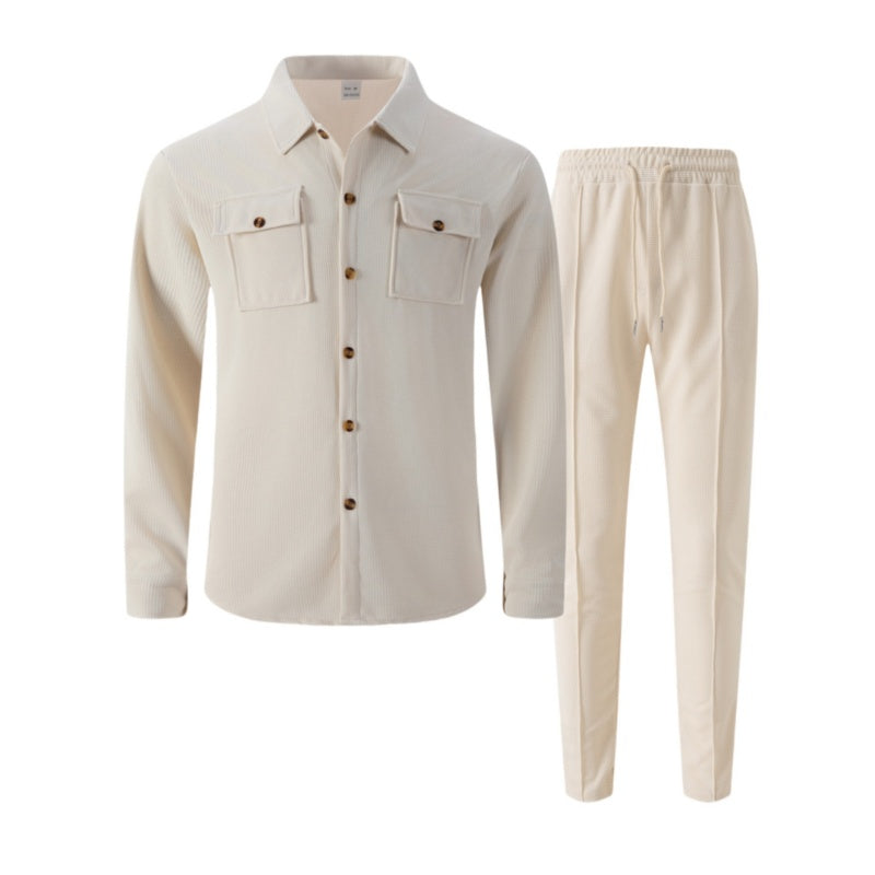 Luca™ | Lässiges Waffelstrick-Set