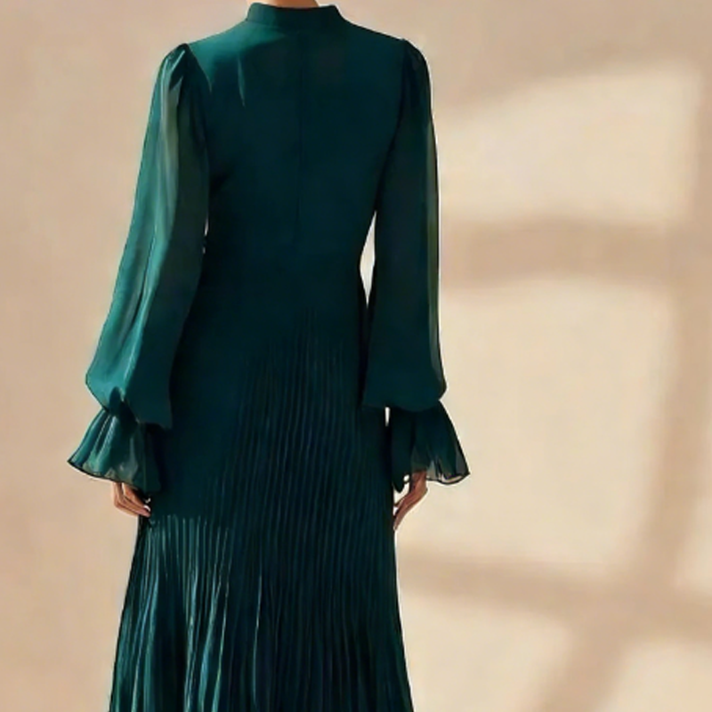 Nia Maxikleid | Fließende Silhouette, Leichte Textur für Sommer und Abend - 2
