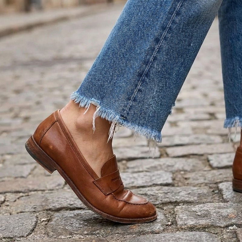 Alyssa Jeans Damen | Gerade Schnitt, Hochwertige Baumwollmischung - 8