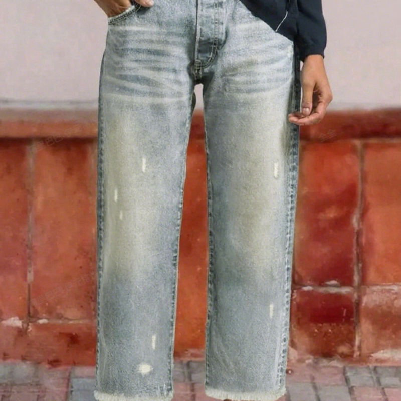 Alyssa Jeans Damen | Gerade Schnitt, Hochwertige Baumwollmischung - 12